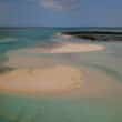 sandbar on an island in the bahamas
