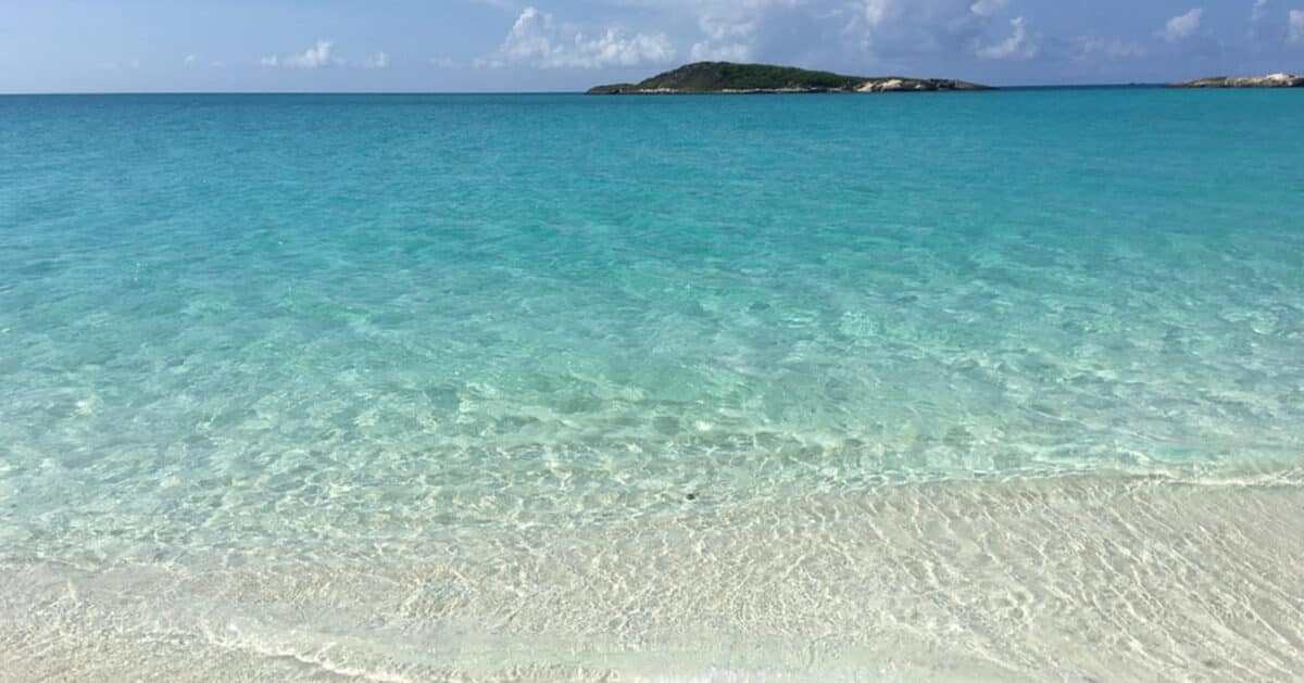 plage de l'île des Bahamas
