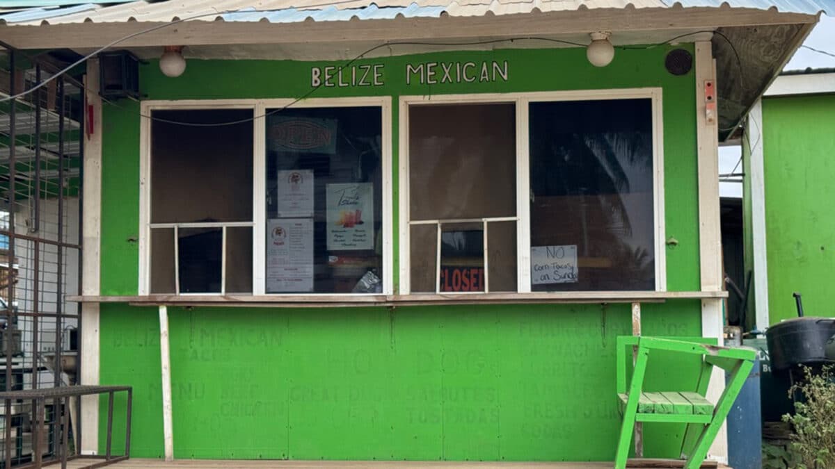 mexican eatery in placencia