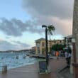 boardwalk at twilight
