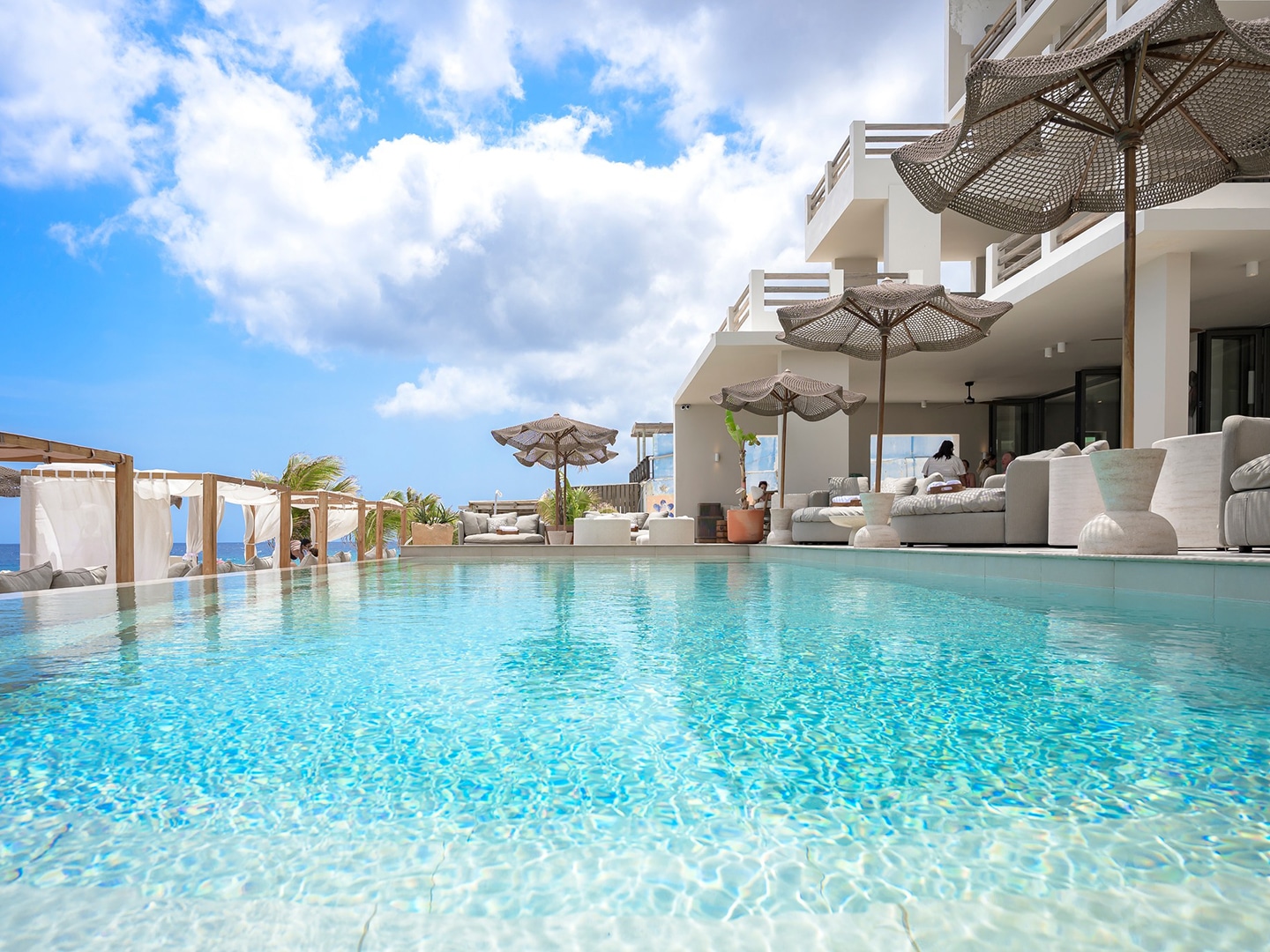 The Caribbean’s Newest Adults-Only Hotel Is a Curacao Boutique With an Ocean-View Pool, Bali Beds and Custom Art in Every Room
