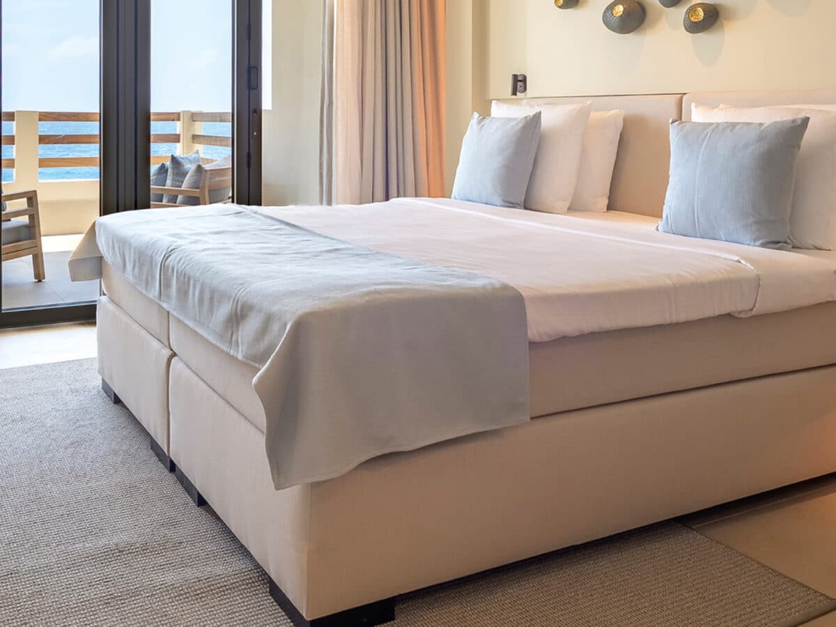 adults-only caribbean hotel curacao bed