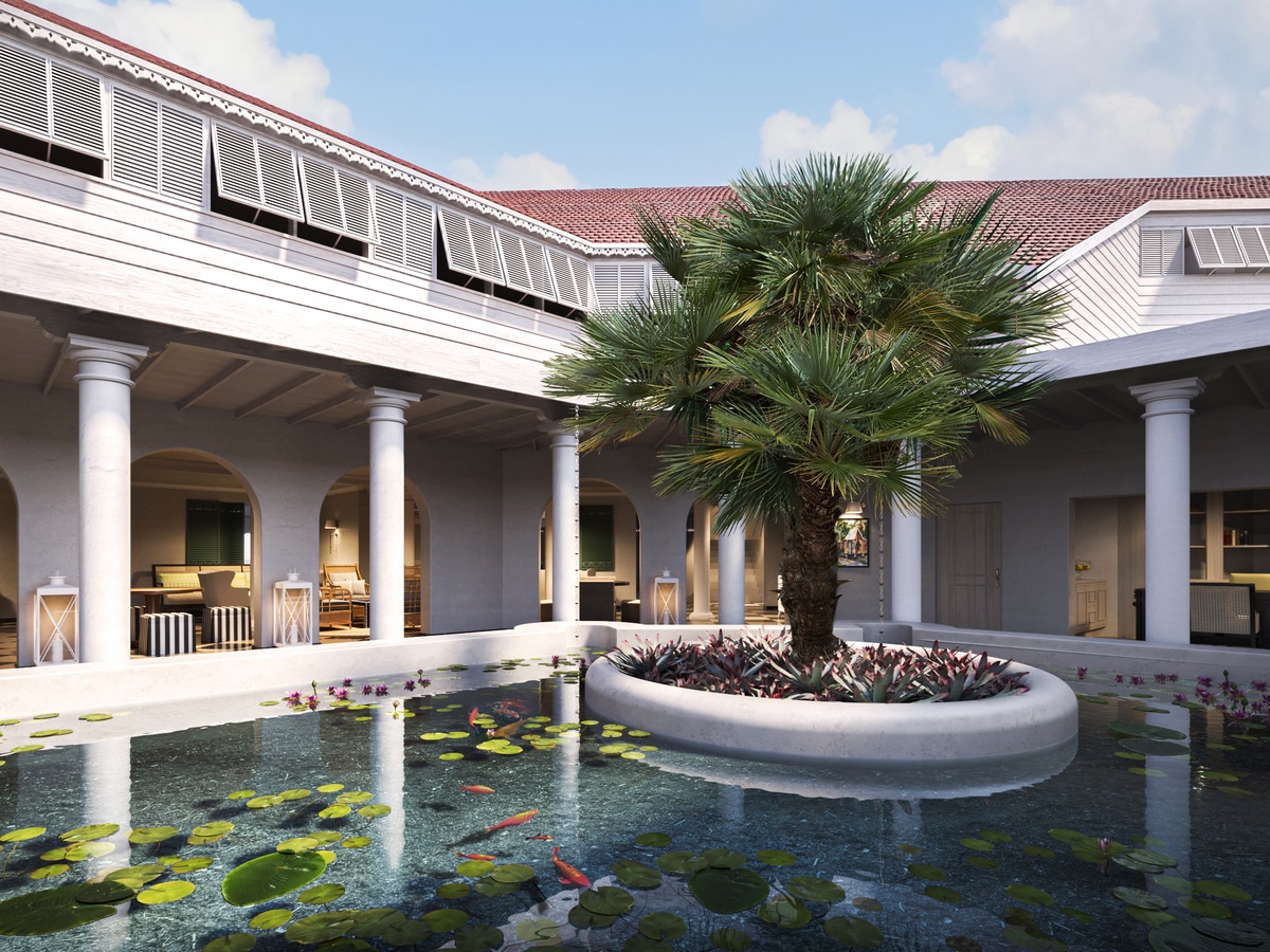 marriott barbados luxury resort pond