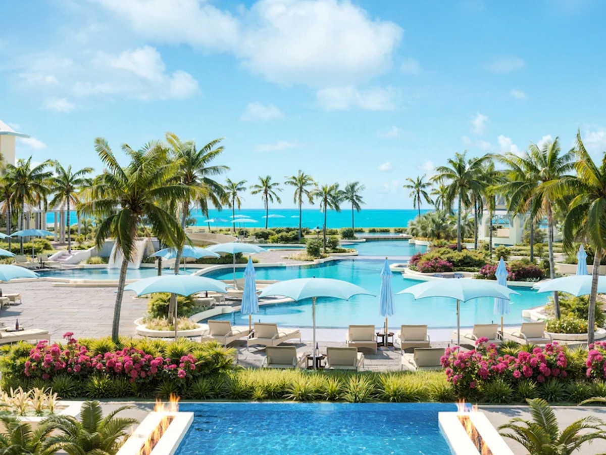 pool at beaches turks and caicos