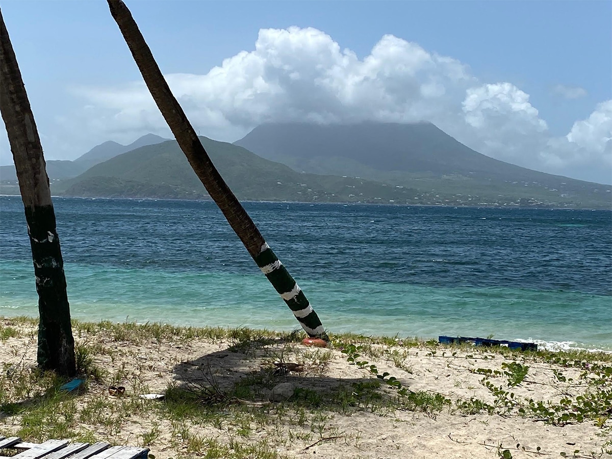 Caribbean Photo of the Week: A View From St Kitts to Nevis