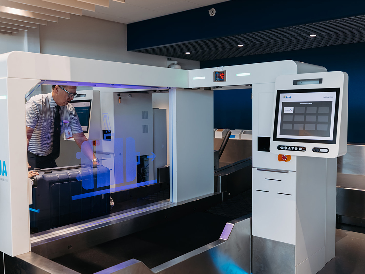 Aruba Airport Just Launched a New Self Bag Drop Service for U.S. Travelers