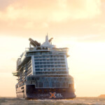 Celebrity Xcel in its sea trials.