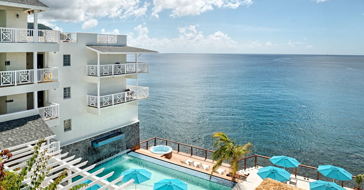 This Caribbean All-Inclusive Hotel Comes With Waterfalls, Rainforests, and Volcanic Lakes