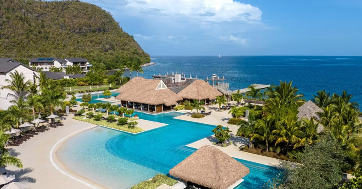 This Caribbean Luxury Resort Has Four Pools and a “Rumfire” Bar — and Now It’s All-Inclusive, Too