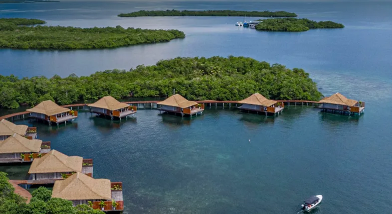 overwater bungalows