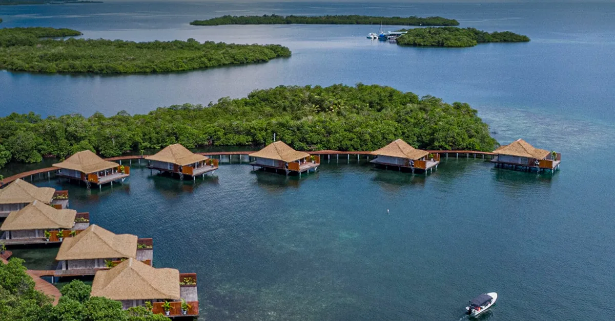 overwater bungalows