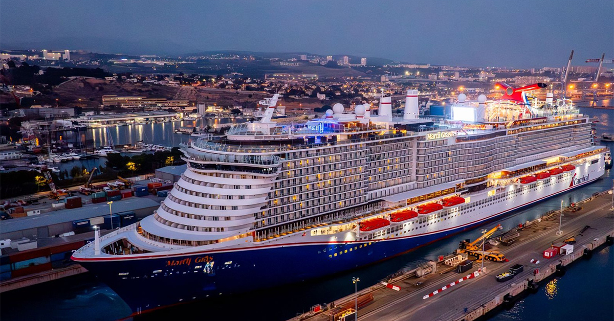 carnival mardi gras exterior