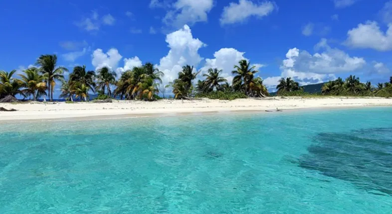 sandy island