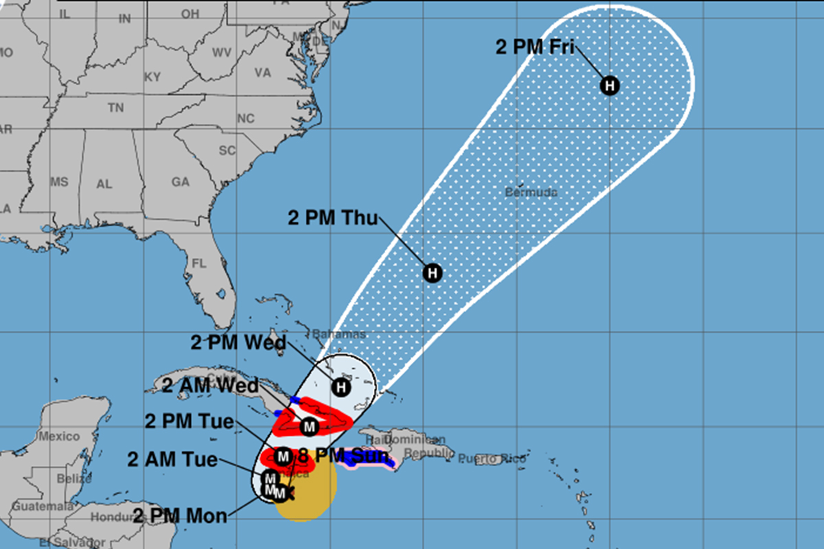 Jamaica Braces for Melissa Landfall As Storm Winds Reach 145 Miles Per Hour 