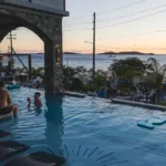 the pool at the saint hotel in st john