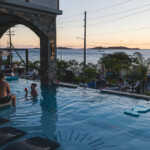 the pool at the saint hotel in st john