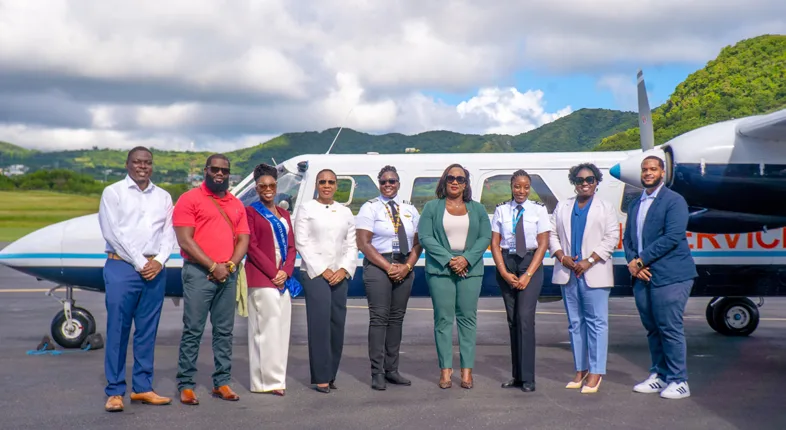 st kitts daily flight