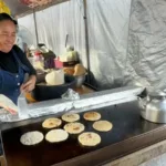 Pupusas in San Ignacio.