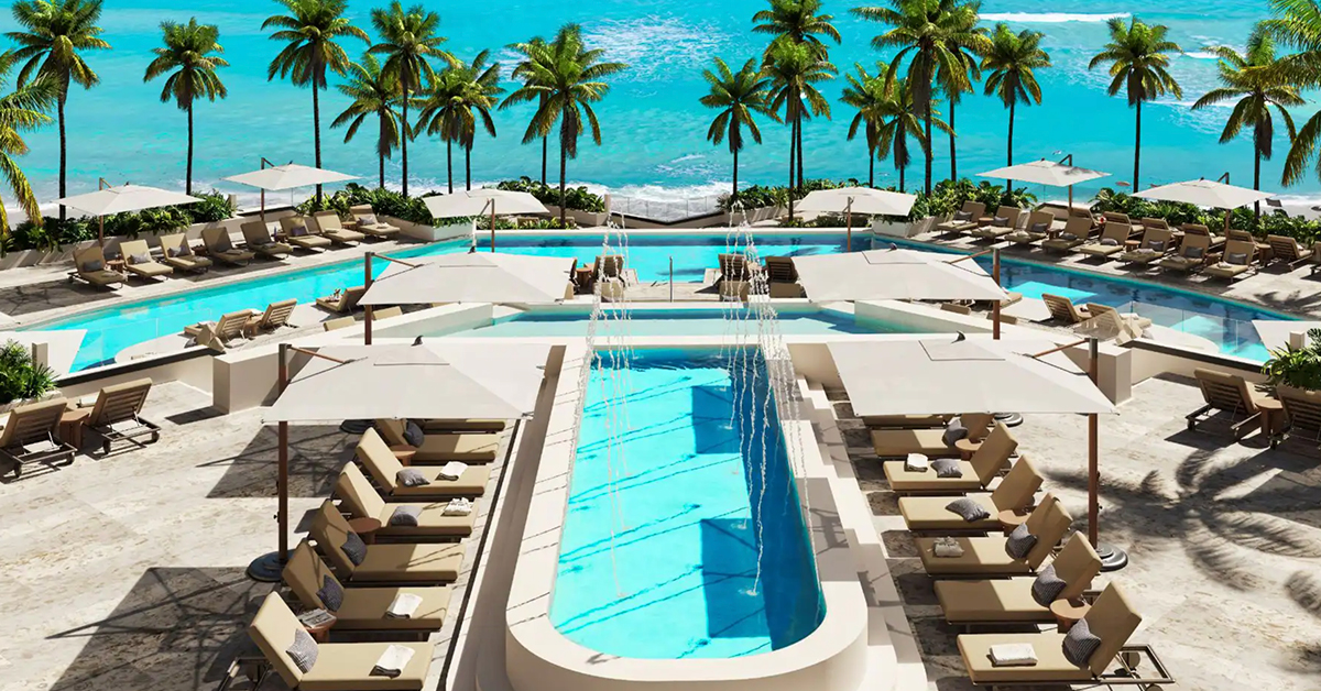 A New Adults-Only All-Inclusive Has Opened in Cancun With Six Pools, a Preferred Club, and a “Sky Bar”