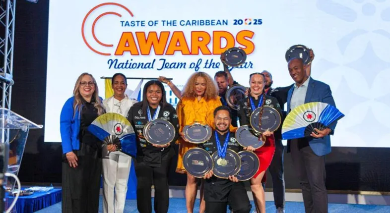 The Bonaire Culinary Team gets the crown.