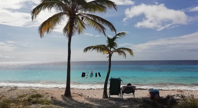 Pink Beach, Bonaire.