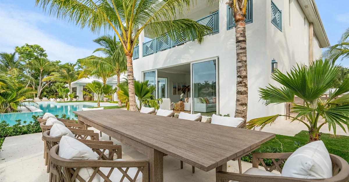 The home was sold last month.