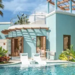 swim-up sky villas