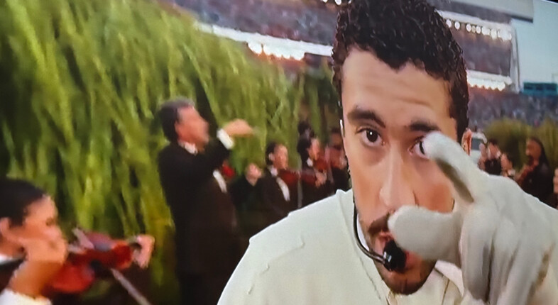 Bad Bunny and the sugarcane field.