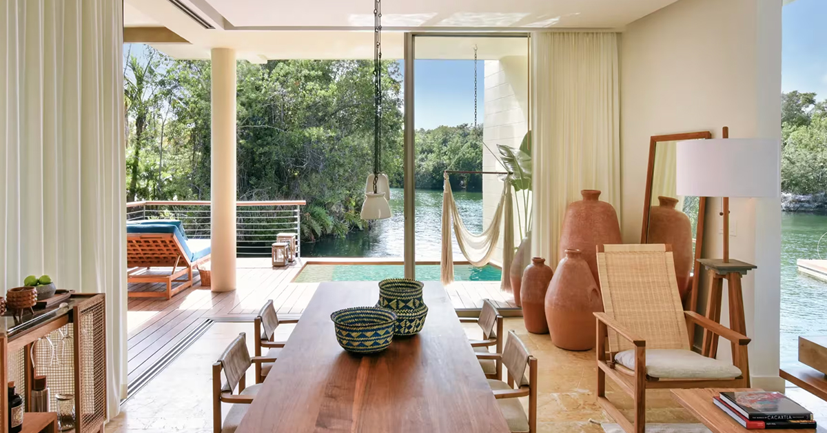 These Overwater Suites at Rosewood Mayakoba Have Emerald Lagoon Views, Butler Service, and Heated Private Plunge Pools