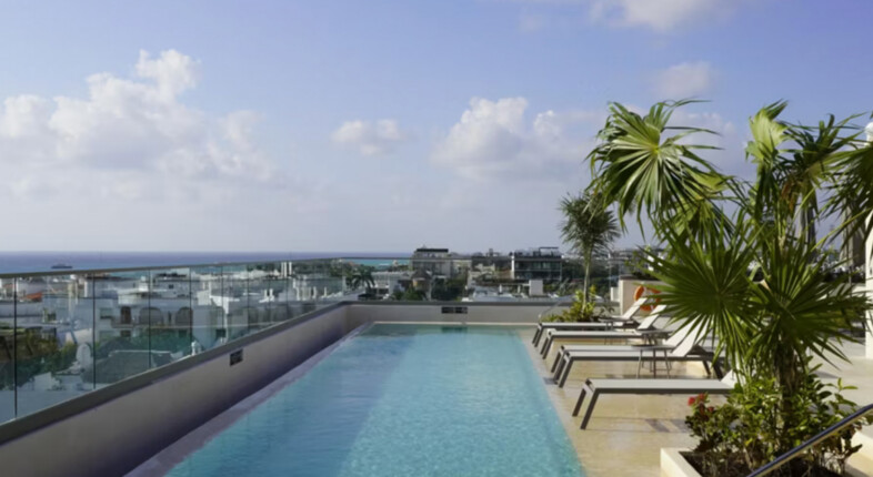 rooftop pool playa del carmen