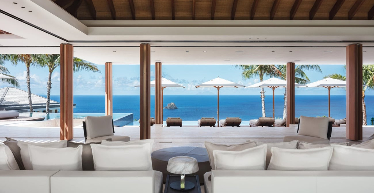 The deck is particularly spectacular.