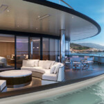 The Saint Tropez suite comes with a private plunge pool.