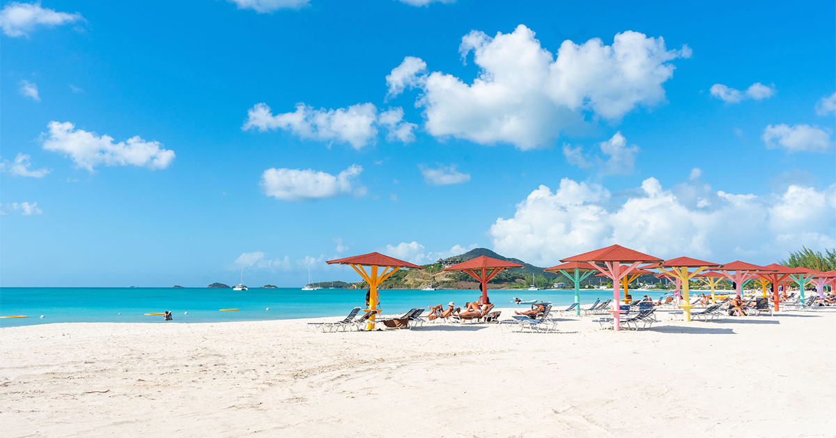 Jolly Beach Antigua Is the Caribbean’s Best Value All-Inclusive Right Now, With a Mile-Long Beach, a Swim-Up Bar, and Laid-Back Vacations