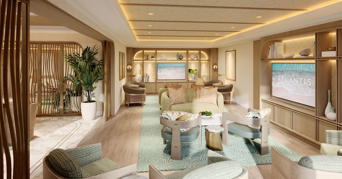 Atlantis Is Opening a New a Private Club for Suite Guests in The Bahamas, With Butler Service, Ocean Views, and Daily Culinary Experiences