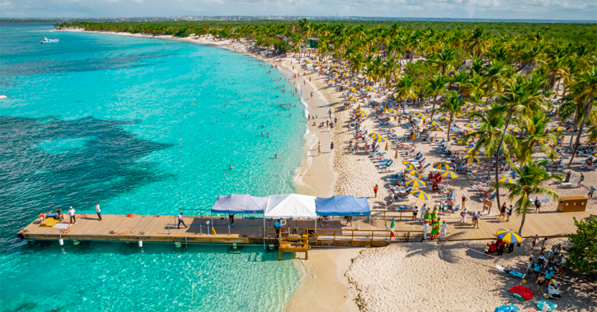 This Dominican Republic Island Is Being Reimagined as a New Beach Hub, With Cabanas, Reef Access, and a Palapa Bar