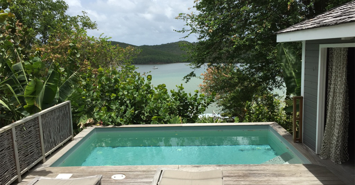 This Off-The-Radar Caribbean Honeymoon Resort Has Gourmet Dining, Private Bungalows, and Plunge Pools Overlooking A Lagoon