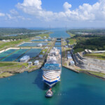 Star Princes crossing the Canal.