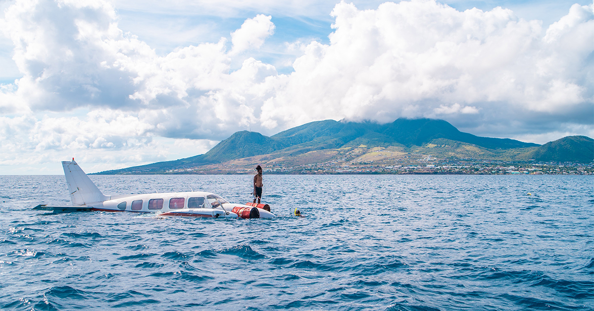 St. Kitts Just Sank an Aircraft to Create a New Dive Site – Adding an Artificial Reef, A Tourism Draw, And a New Way to Explore the Island Underwater