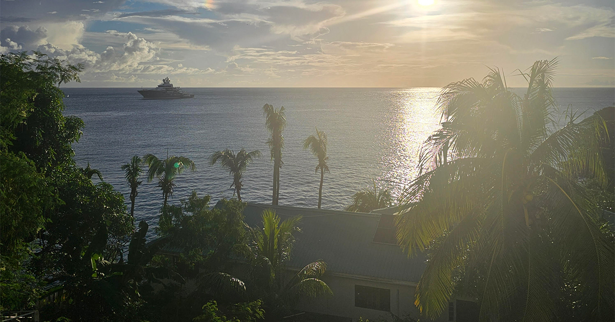Photo of the Week: Sunset in St Vincent and the Grenadines