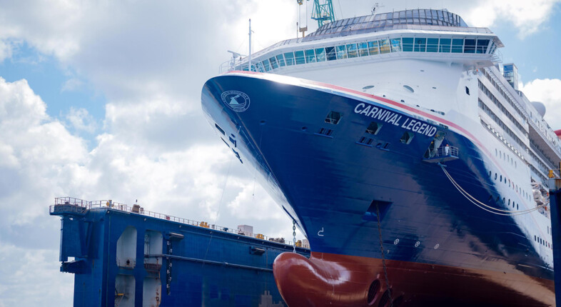 Carnival Legend has a new look.