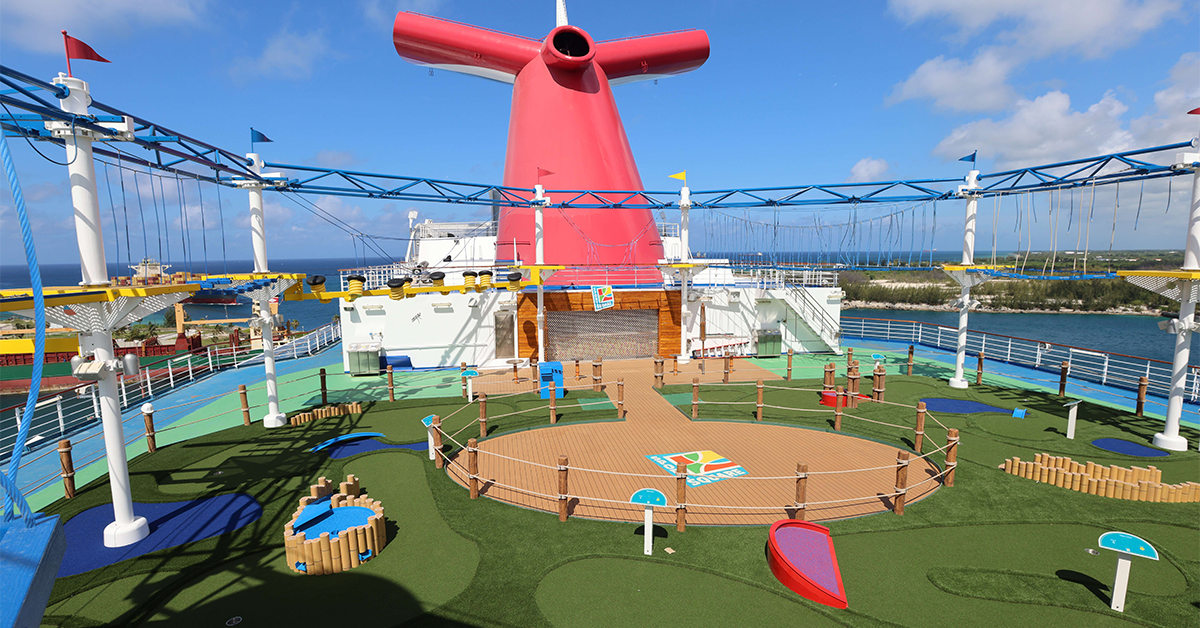 Carnival Magic Is Back in Miami After a 35-Day Dry Dock — With a New Bow Crest, an Updated Casino and a Brand-New Mini Golf Course