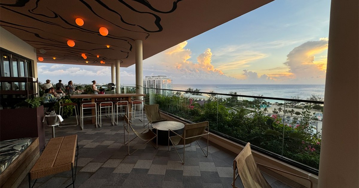 This Rooftop Is Grand Cayman’s Buzziest Bar, With Sunset Views, Latin Cocktails, and Late-Night Energy