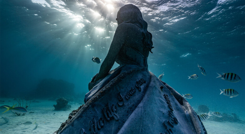 bahamas underwater sculpture