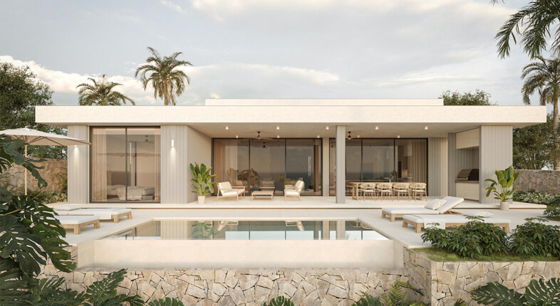 A $23 Million Beach Villa at the New Four Seasons Residences on Paradise Island Just Hit the Market