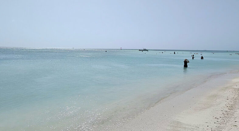 Palm Beach in Aruba.