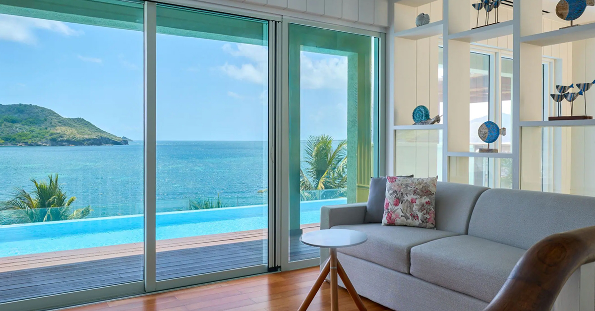 The Best Room at Park Hyatt St. Kitts Is a Two-Story Villa With a Rooftop Infinity Pool