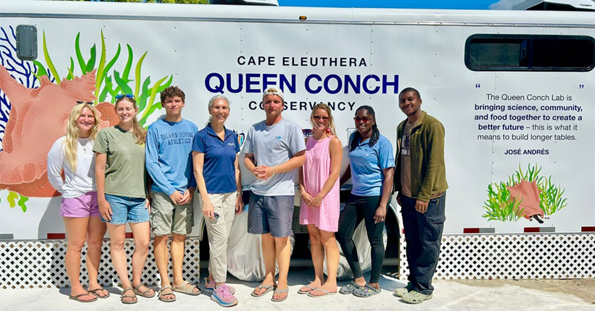 On the Bahamian Island of Eleuthera, a New Mobile Lab Is Reviving the Queen Conch