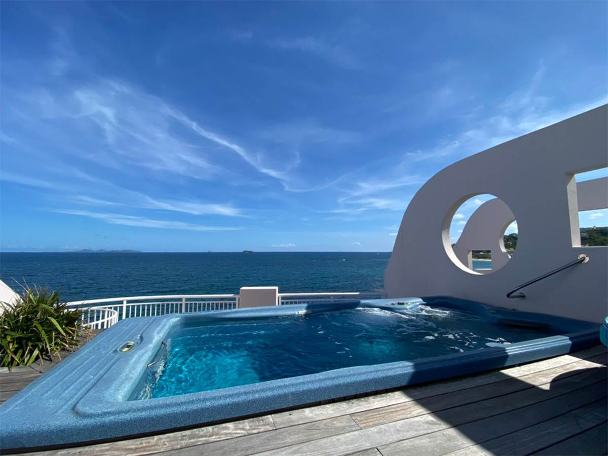 These Are the Best Rooms at This St Maarten Beach Resort, With Private Rooftop Pools, Jacuzzis, and Atlantic Views