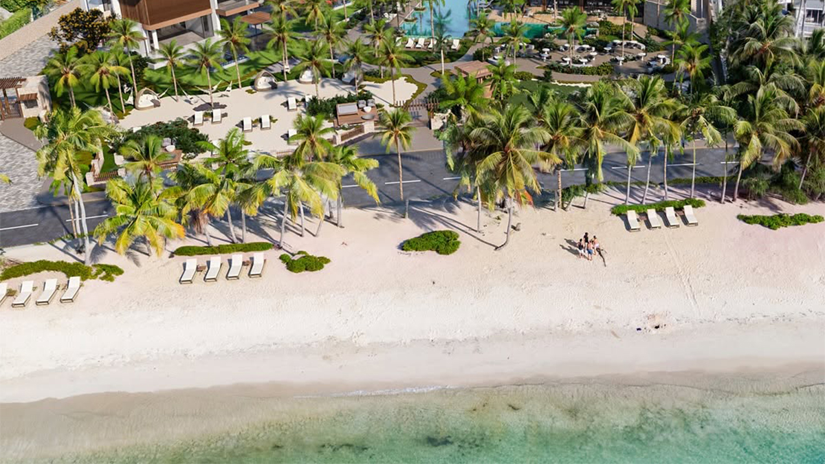 This Dominican Republic Beach Town Has a New Marriott Resort With 94 Rooms, Private Villas, and Three Pools