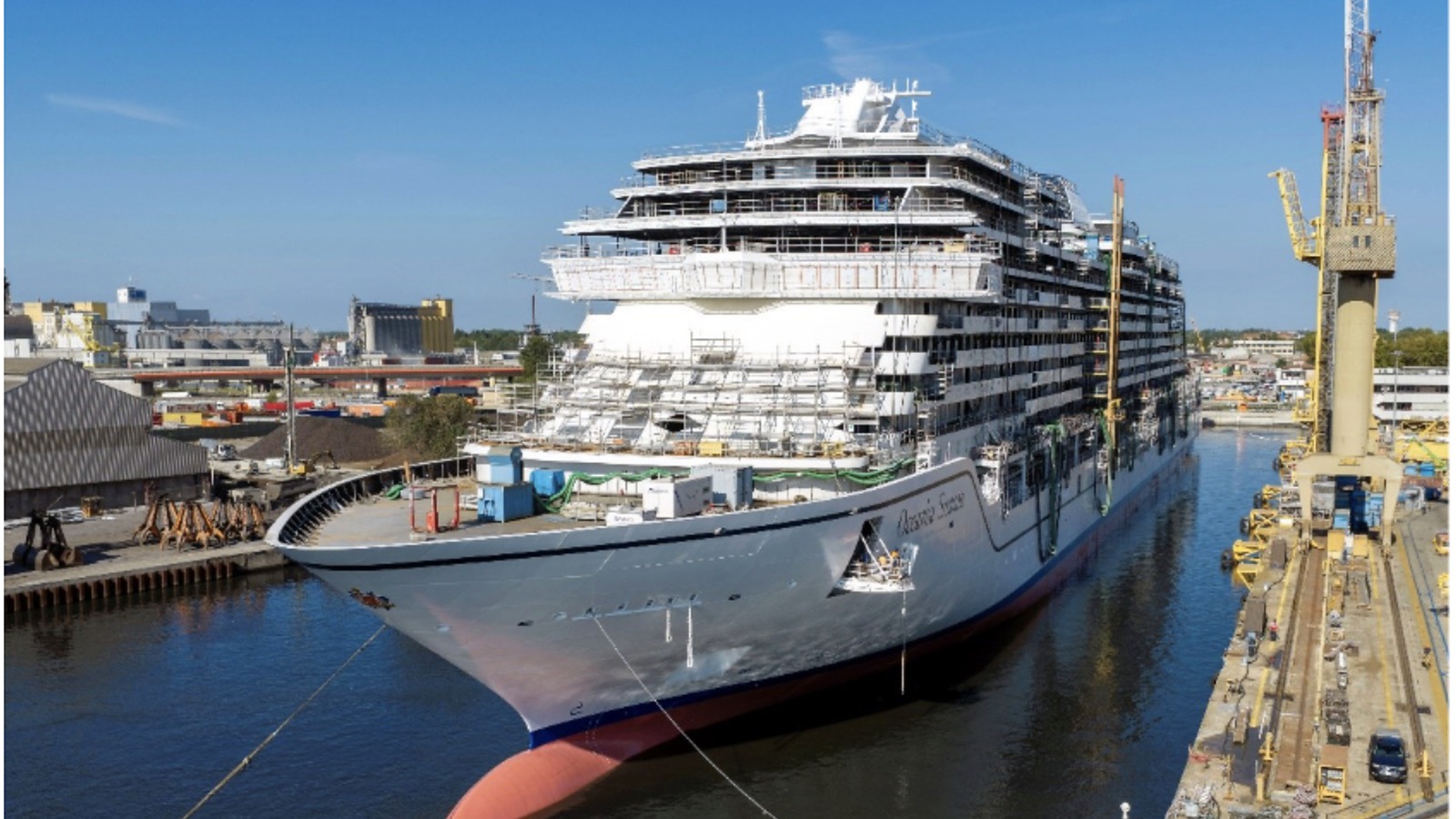 Oceania Cruises’ Newest Ship Just Hit a Major Milestone Ahead of Its Caribbean Debut